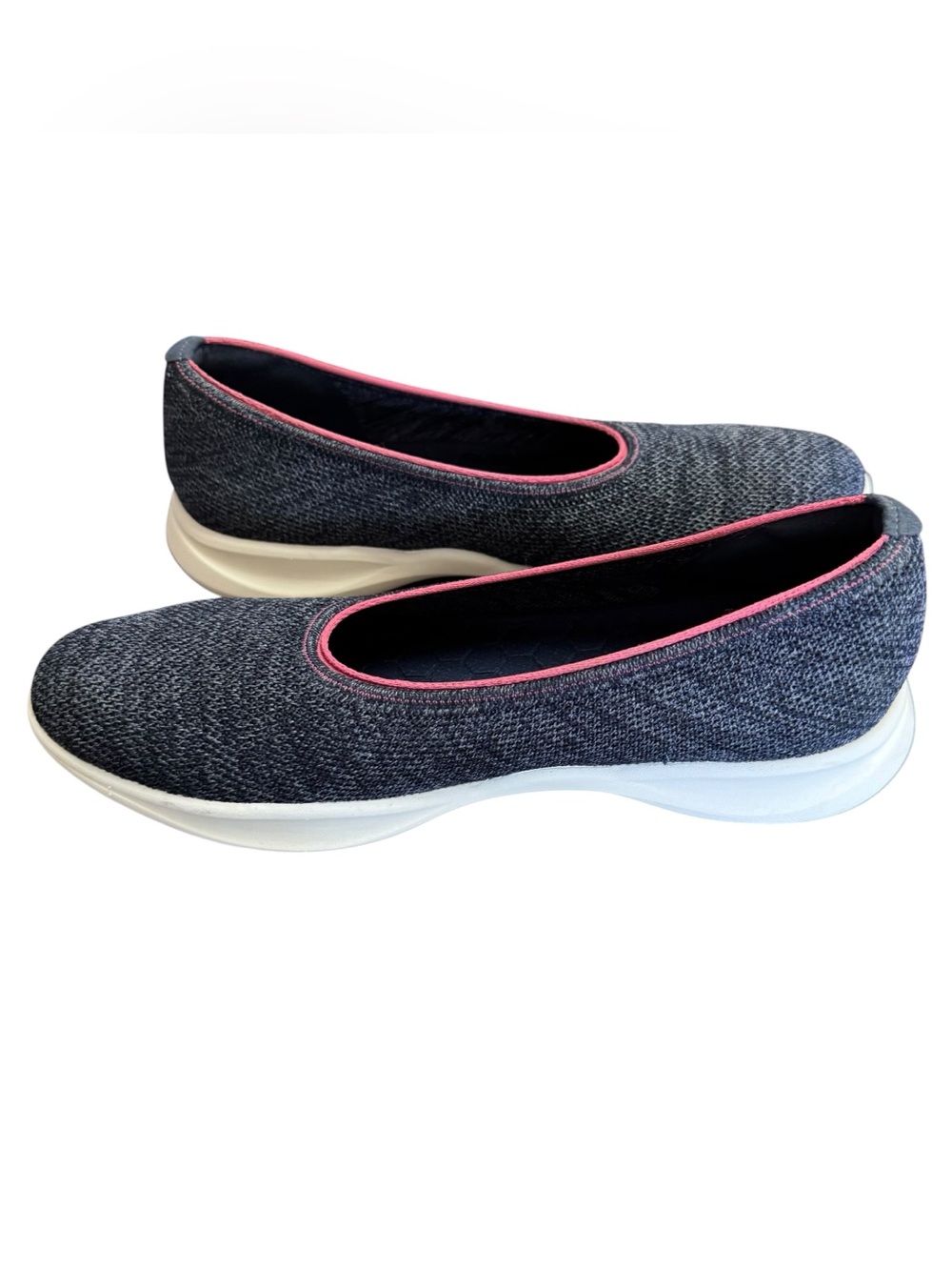 VIVAIA Walker Pro Hybrid Ballet Flats Dark Denim Raspberry US Size 10 (EU 40.5)